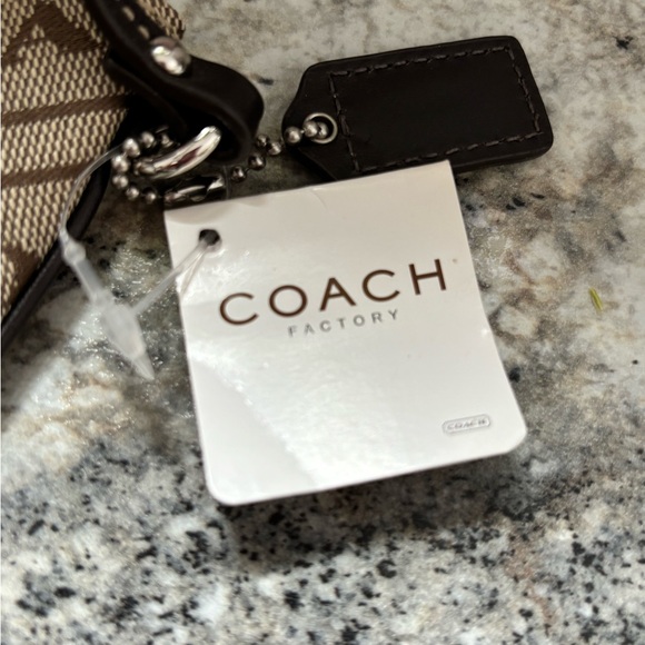 Coach Brown Wristlet Bag - Picture 4 of 5